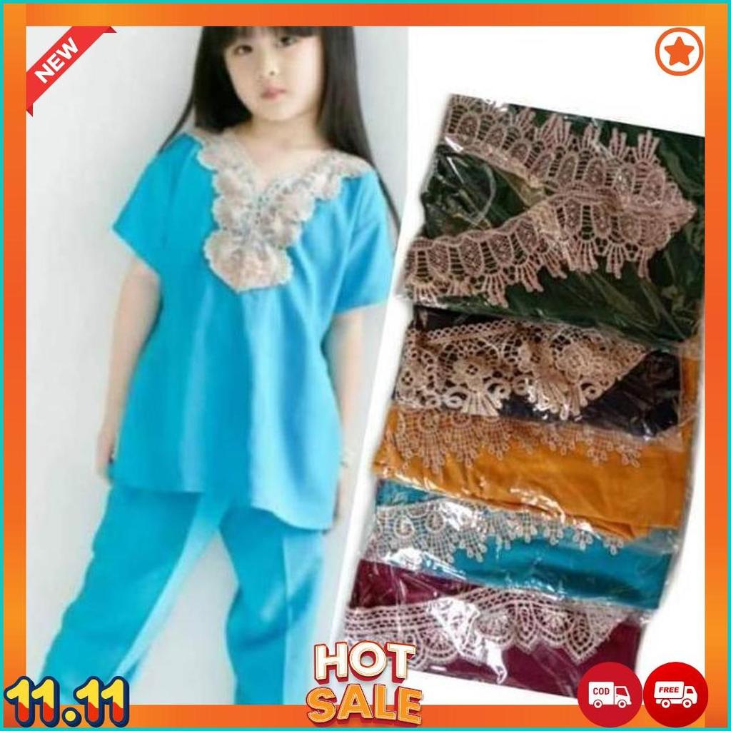 Setelan Anak Renda Arabian [L7]