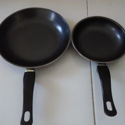 < Sja > Teflon 24 Cm Penggorengan Anti Lengket Penggorengan Anti Lengket Serbaguna Menggoreng Menumi