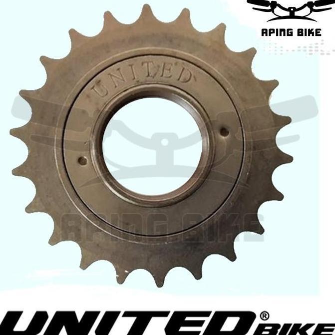 Freewheel United 22T FW-221 Gear Belakang Gir Sepeda BMX Mini MTB Seli