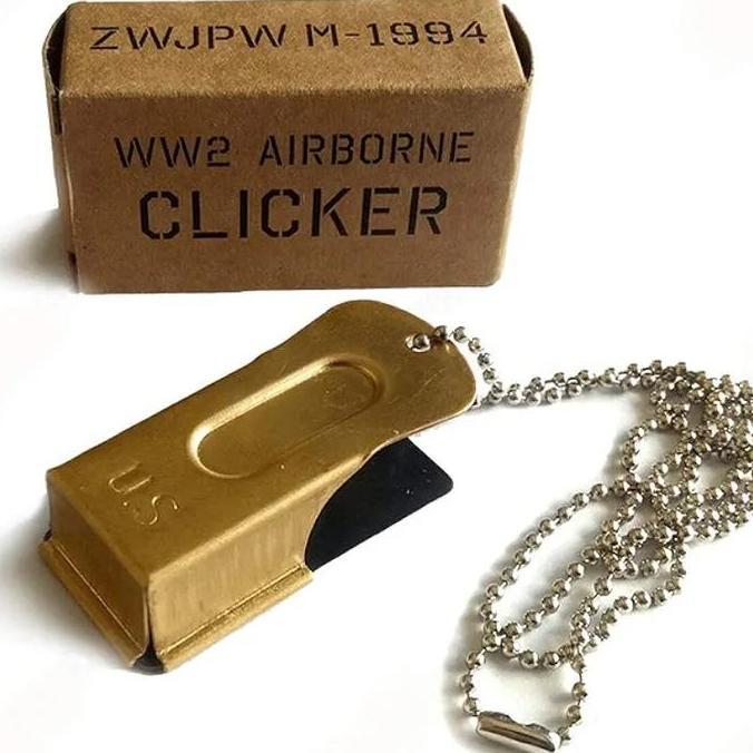 Ready WW2 US Airborne CRICKET CLICKER American D-Day Normandy Paratroopers Signals