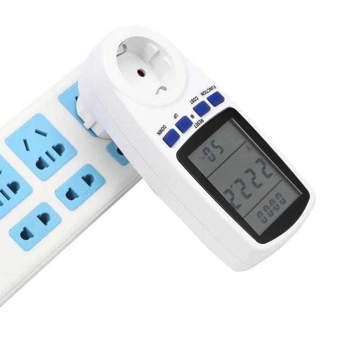 Pengukur Power Daya Listrik Digital Kwh Watt Meter Ukur Biaya Pln murah