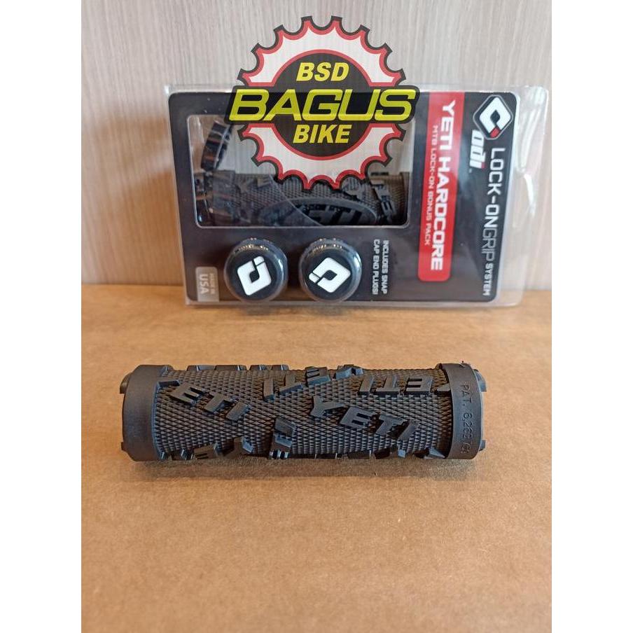 Ready Part Sepeda ODI Grip SS D30YHB-B Yeti HC MTB Lock-On,Black/Black