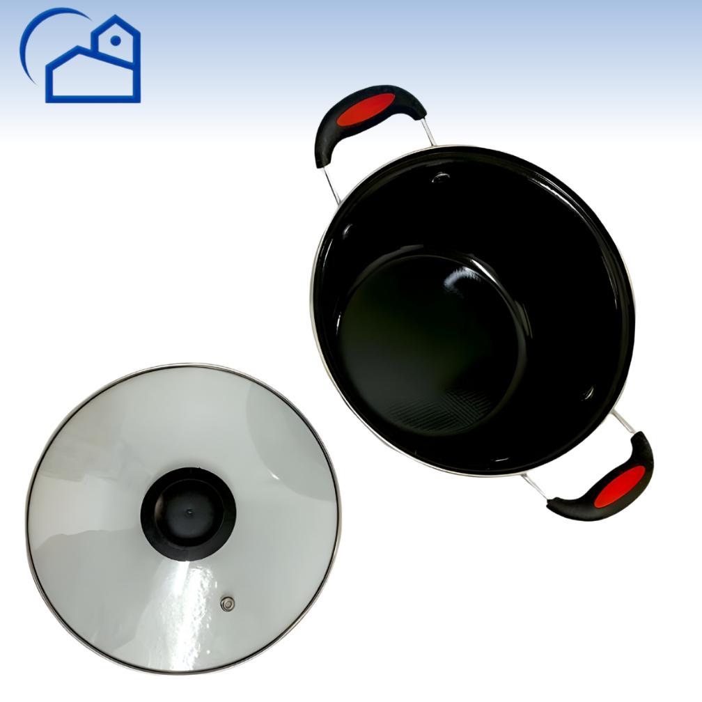 DISKON HOMESTATION - PANCI KUAH ENAMEL GSF 4022 4024 2405 4920 4918 TUTUP KACA PANCI SUSU SAUCEPAN