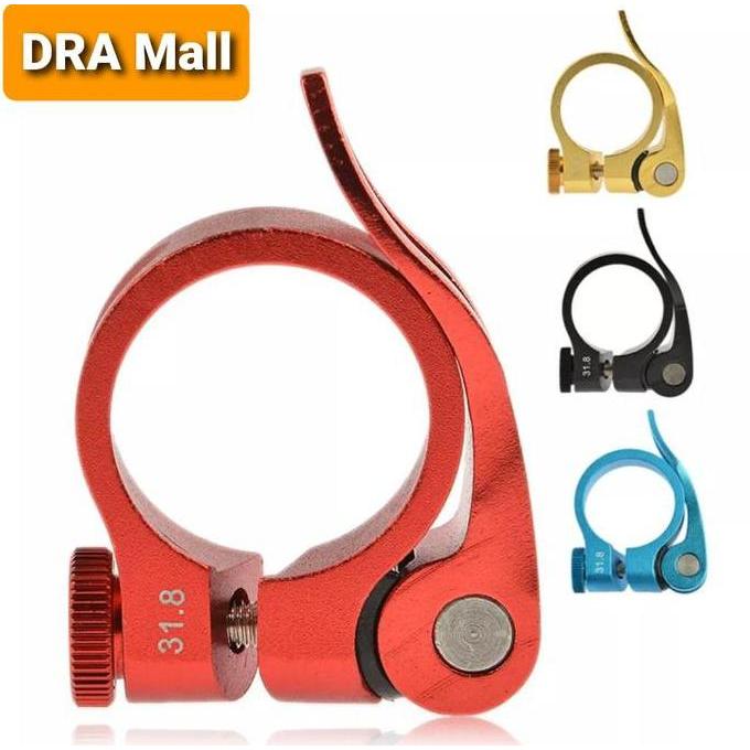 Clamp Seatpost Sepeda 31.8 mm dan 34.9 mm Rockbros