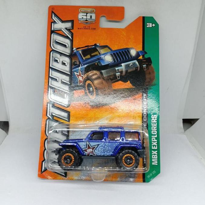 Ready Matchbox Jeep Rescue Concept