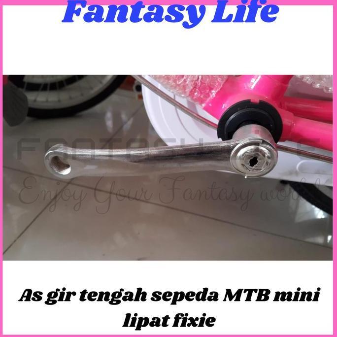 Ready Fantasy As gir tengah sepeda MTB mini lipat fixie
