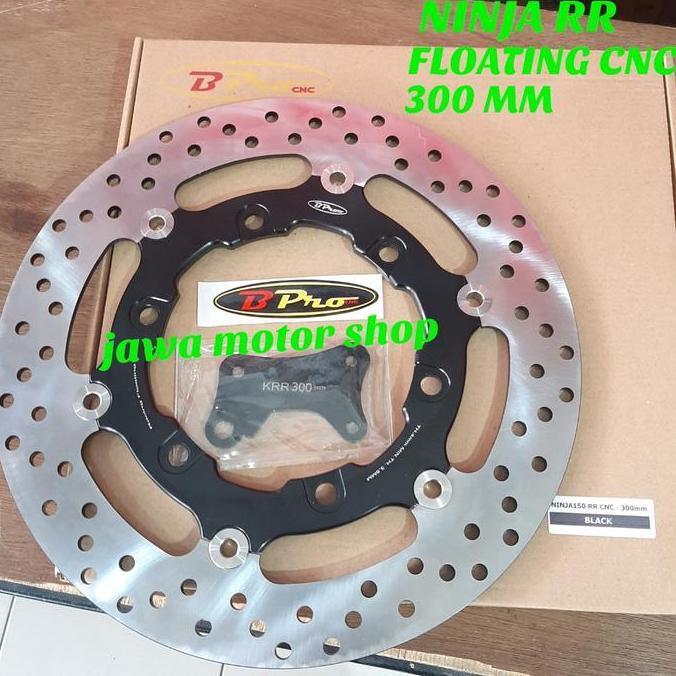Disc brake piringan cakram depan bpro ninja rr floating 300mm