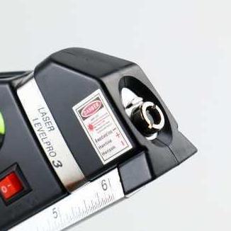 Penggaris Laser Horizontal 250CM + Waterpass murah