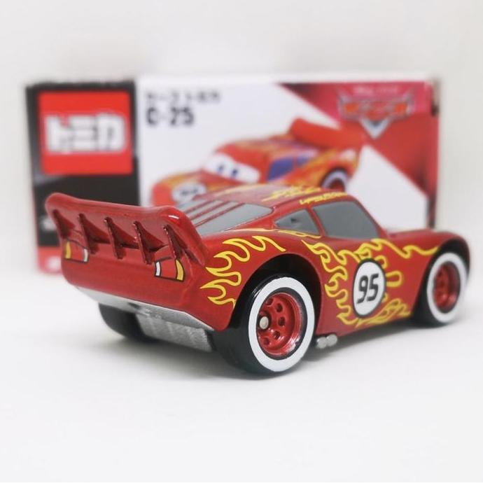 Ready Takara Tomy Disney Cars 3 Tomica C-25 Lightning Mcqueen Hot Rod Type