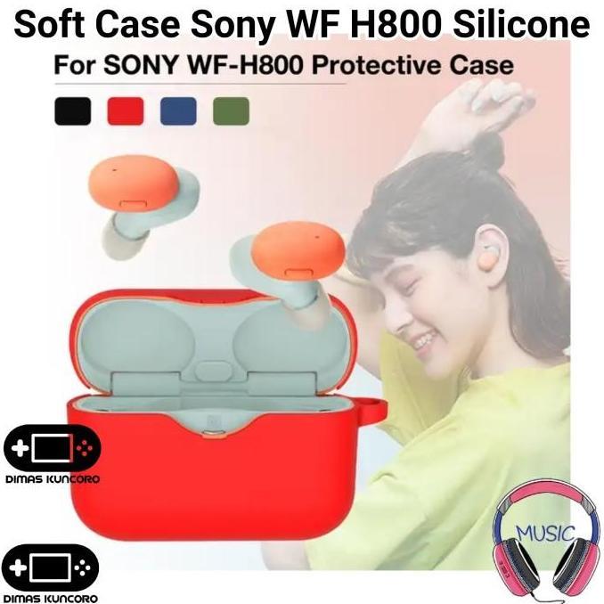 TERBARU|TERMURAH|BARU|PREMIUM|ORIGINAL|GARANSI|DISKON|PROMO SOFT CASE SONY WF H800 SILICONE SILICON 