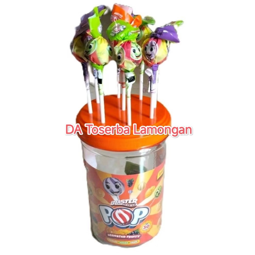 Permen Lolipop Blaster Pop Toples 30 Pcs