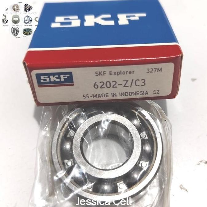 Ball Bearing 6202 Z C3 Skf / 6202Zc3 Skf