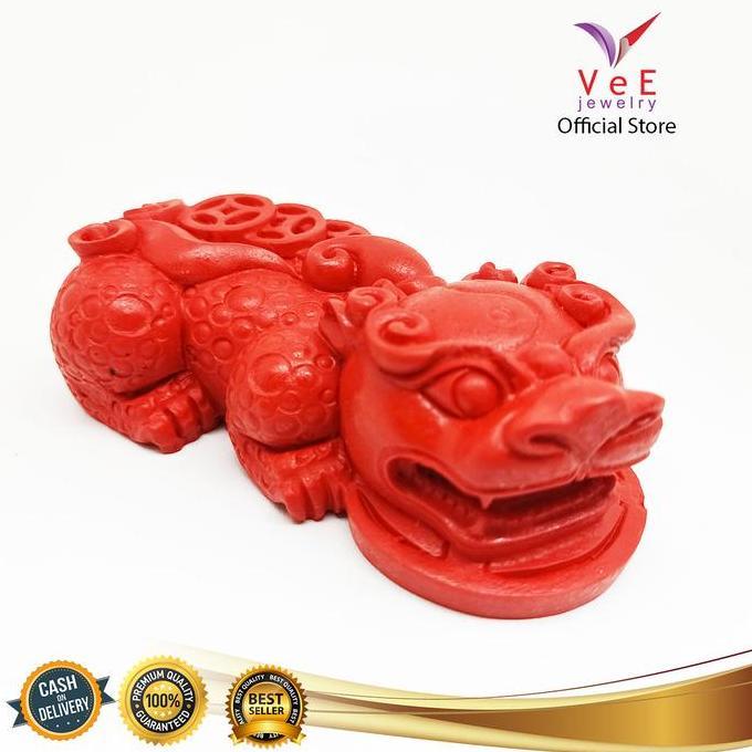 PATUNG NAGA PIXIU BATU MARJAN - VEE PATUNG BATU ALAM