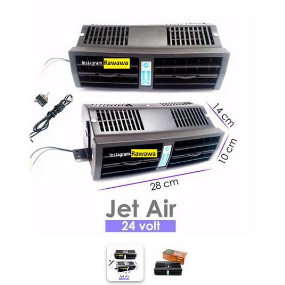 Promo Kipas Angin Mobil Truk / Blower AC Mobil Truk Jet Air Universal 24v Diskon