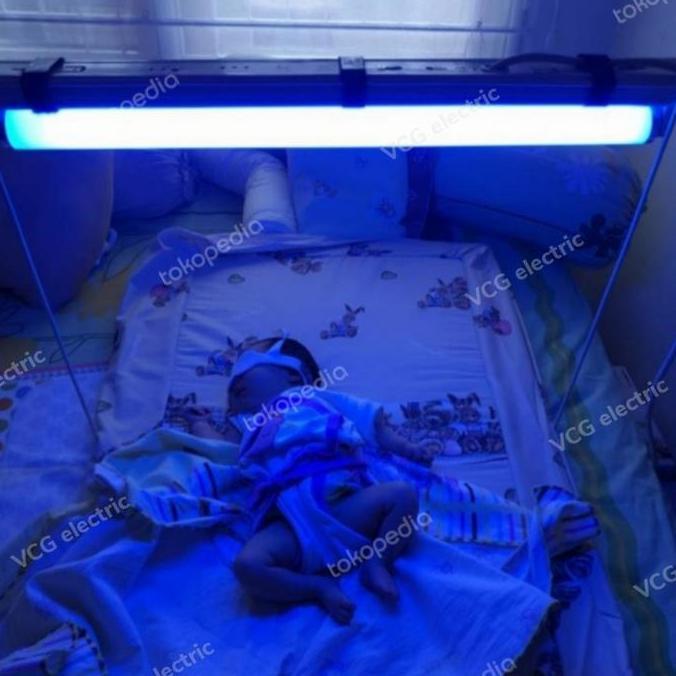 Lampu TL baby kuning komplit set TL 20/52