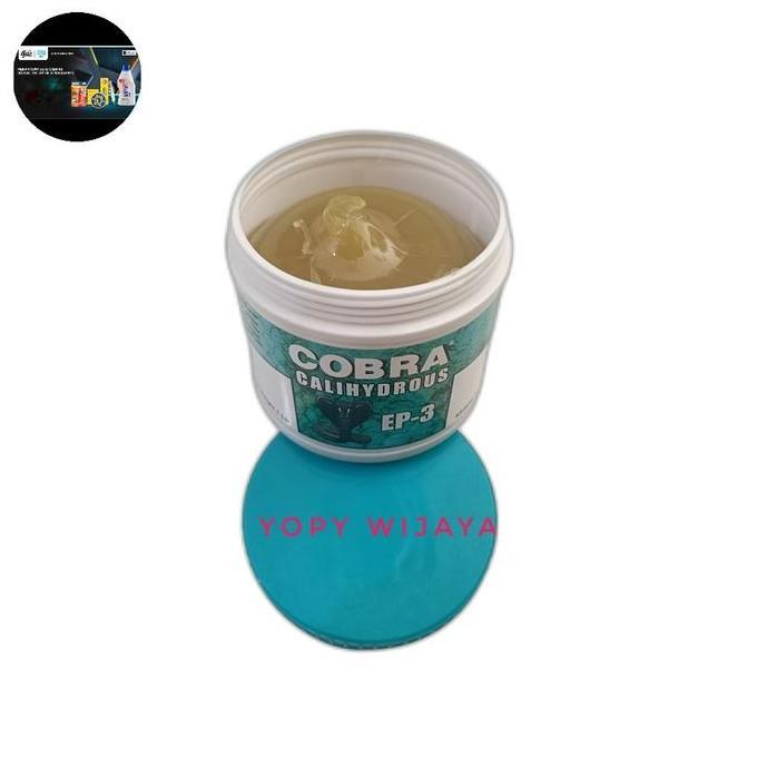 Promo STEMPET GREASE GEMUK COBRA CALIHYDROUS EP-3 BIRU STEMPET PREMIUM ANTI PANAS ANTI AIR TAHAN PAN