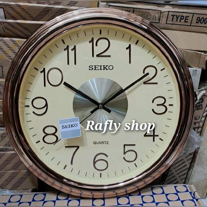 jam seiko besar / jumbo 40cm gold LM