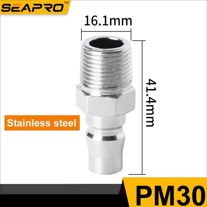 TERBARU QUICK COUPLER STAINLESS STEEL PM30 PM 30 PM-30