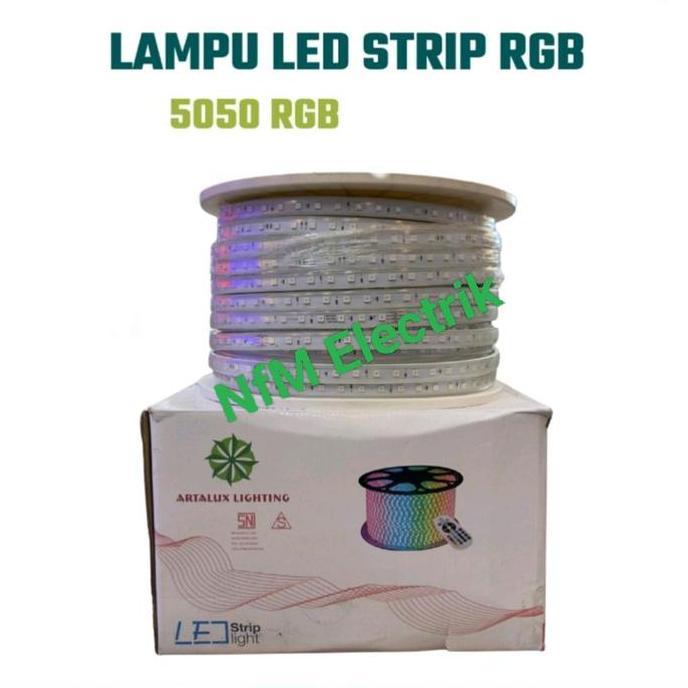 NEW Artalux LED Selang RGB 5050 60LED Outdoor/ Strip Light Selang RGB 5050 60mata/M 220V 100M