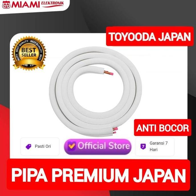 GRATIS ONGKIR - Pipa AC 1.5 - 2PK / Pipa AC 2pk Tebal / Pipa AC 1/4 1/2