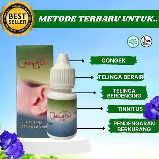 READY THE CAMERON  EAR / OBAT TETES AMPUH / TETES HERBAL ALAMI / CAMERON EAR / OBAT TELINGA / TETES 