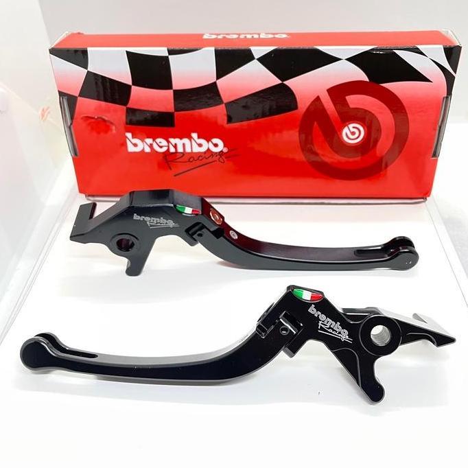 Handle Rem Set Brembo Full CNC Lipat Black Stylo ABS - Vario160 ABS - PCX 150 160 - Adv 150 160 - Mo