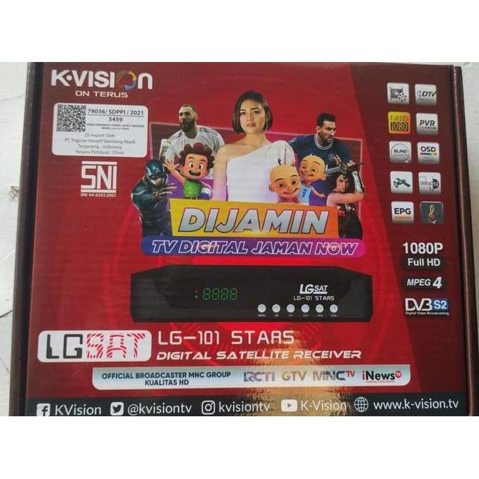 SUPER HEMAT - Receiver Lgsat Stars 101 Gol Garmedia