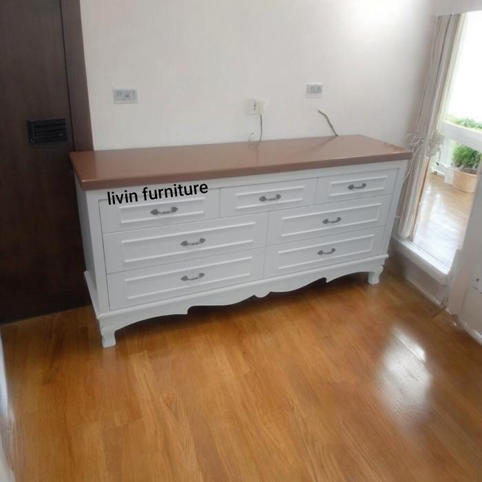 bufet tv rata minimalis 160 cm