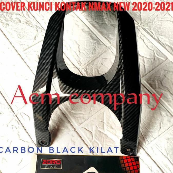 Cover tutup kunci body carbon Nmax New 2020 2021 Zoro
