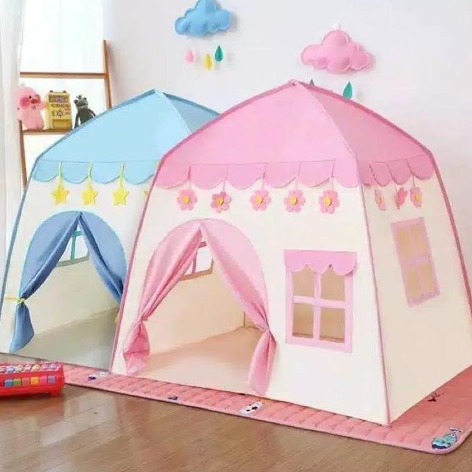 mainan tenda anak bentuk rumah