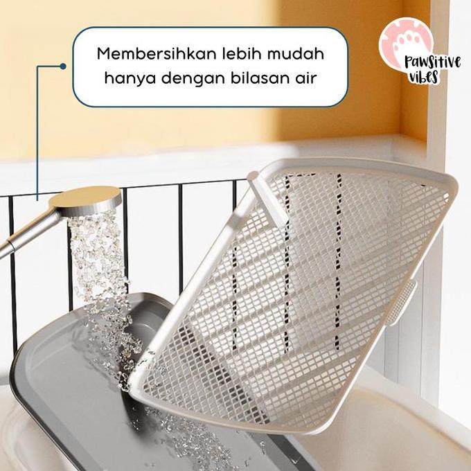 Grosir Premium Pet Toilet - Tatakan Pipis Anjing Kucing Pad Tray Pee Poop