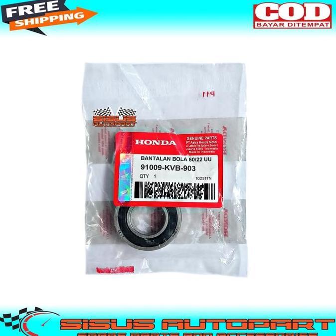 BEARING 6022 BEARING 60/22 LAHER 6022 BANTALAN RODA BELAKANG BEAT VARIO SCOOPY / KLAHER 6022