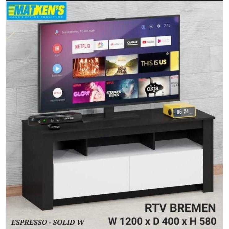 Rak TV Minimalis - Meja TV - RTV Bremen - Berlaku COD Medan