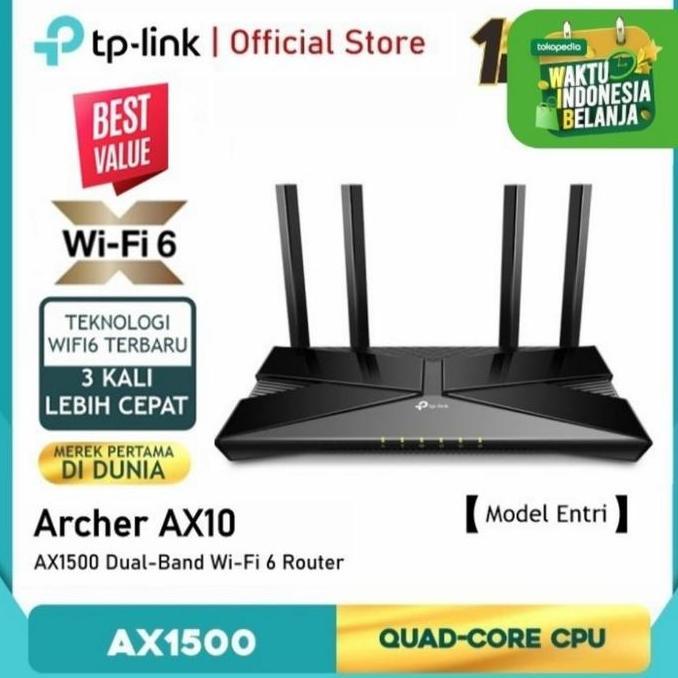 TP-Link TPLink Archer AX10 AX1500 Wi-Fi 6 Router TP-LINK AX10 AX1500