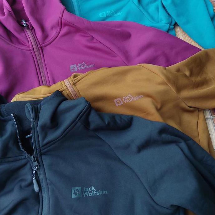 JAKET POLAR JACK WOLFSKIN MEN HORIZON FLEECE JACKET BIG SIZE