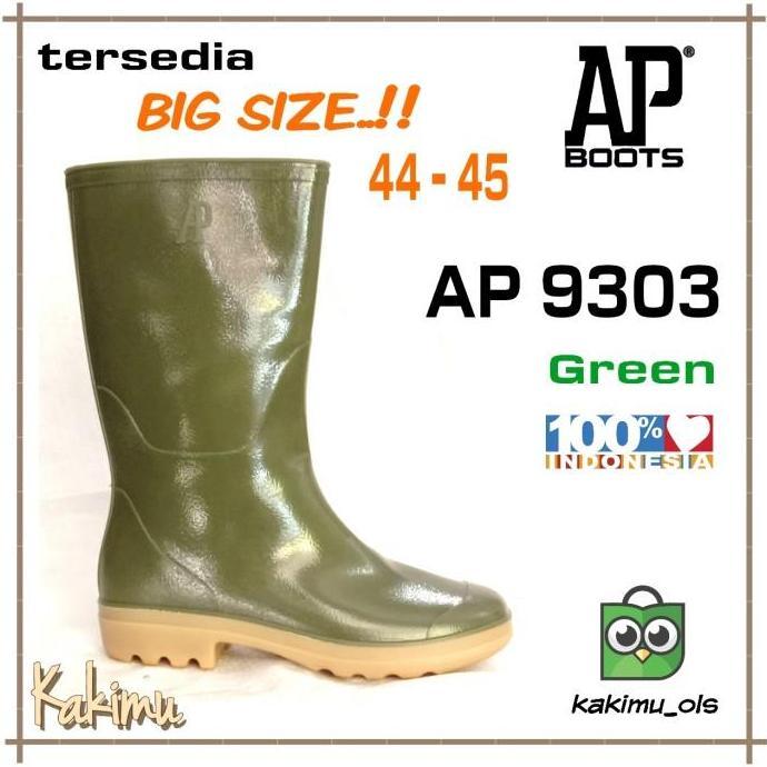 SEPATU AP BOOT AP BOOTS 9303 GREEN