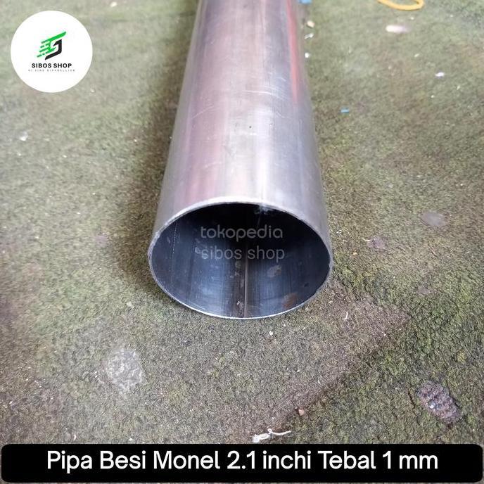 Pipa Besi Monel 2 inchi | OD 54mm / ID 52mm Tebal 1mm