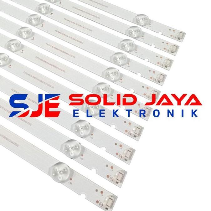 PROMO DISKON - BACKLIGHT TV LED COOCAA 50 INC 50S5G 50S 50S5 G LAMPU BL 5K 3V 5 KANCING 5LED 10 BATA
