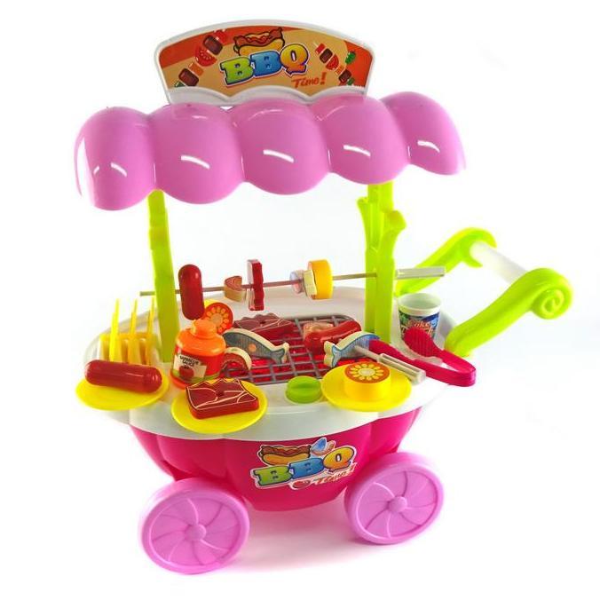 Murah Bbq Cart - Mainan Gerobak Bbq