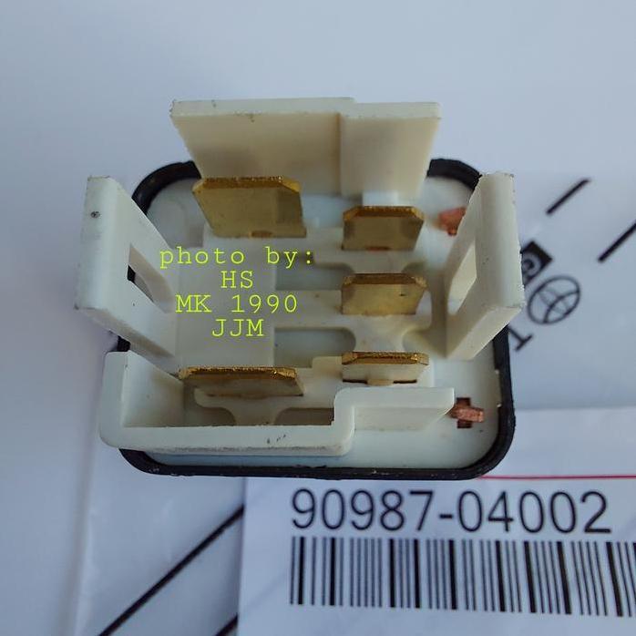 Relay Fuse Box Main Engine Mesin Efi Hitam Kaki 5 Corolla Twincam Ori Ready Stock