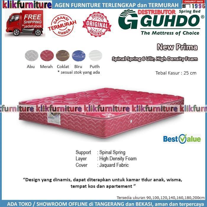 Guhdo New Prima (kasur saja 140x200) Springbed