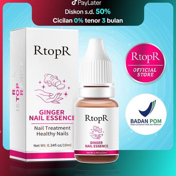 RtopR BPOMSerum kuku jahe untuk memperkuat dan menyehatkan permukaan kuku 10ml