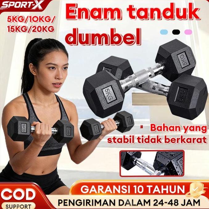 MY-HI Mini Dumbbell set 5KG 10KG Anti slip Barbel Dumbbell besi Gym Dumbbell Murah Barbel Wanita