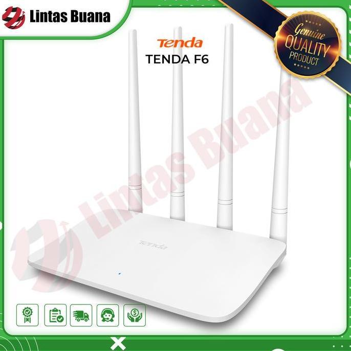 TENDA F6 Wireless N300 Router Tenda F6 Easy Setup Router 4 antena