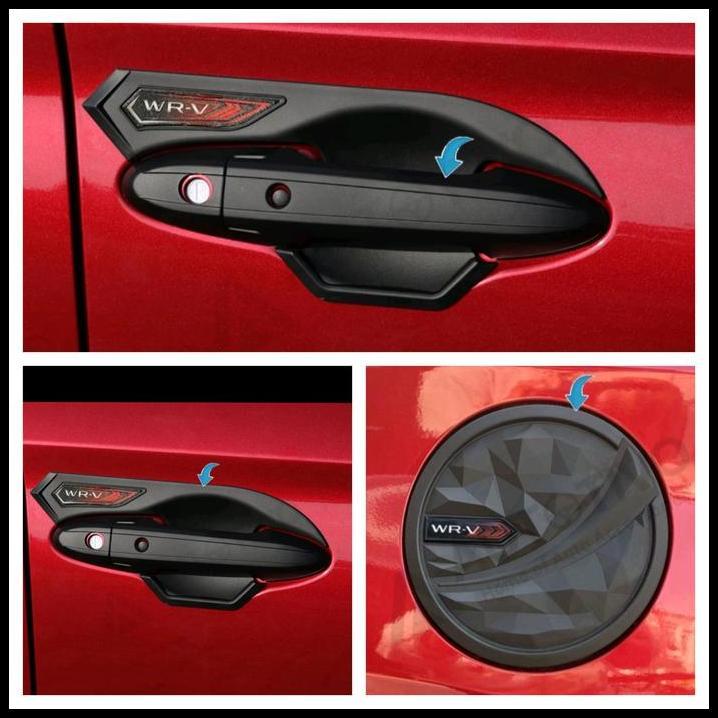 TERLARIS COVER HANDLE WRV 2022 2023 AUTER HANDLE PINTU WRV HITAM 