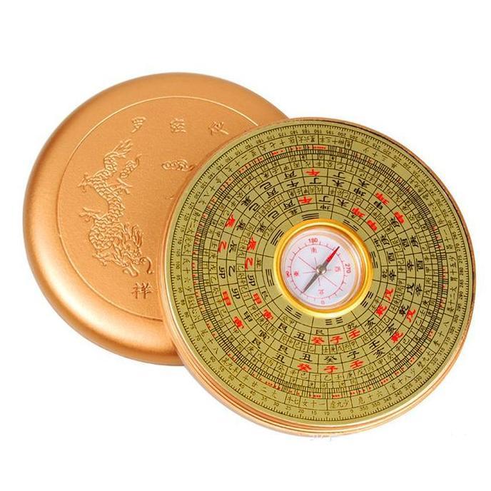 NAUMI Feng Shui Kompas Penunjuk Arah / Cina Kuno Feng Shui Bagua Panduan Takdir