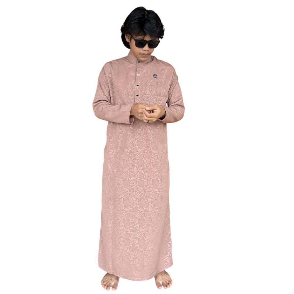 CUCI GUDANG Jubah Gamis Sultan Pria  Remaja Dewasa Motif Sultan Embos
