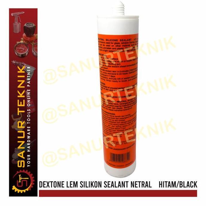 Netral / e Sealant Neutral Glass Metal DEXTONE HITAM
