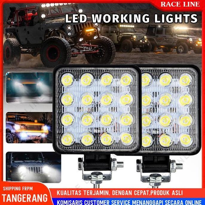 WESELTON Lampu Sorot Mobil/Lampu Tembak Mobil 12 Volt / Lampu Sorot LED Mobil / Lampu Tembak Truk / 