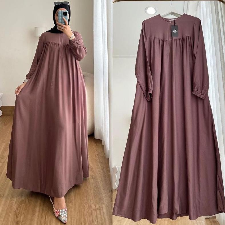 CUCI GUDANG gamis putih manasik haji baju muslim warna putih gamis dewasa warna putih